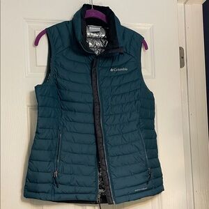 Columbia Dark Teal Puffer Vest